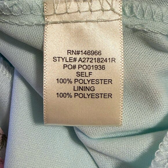 Poppies & Roses Girls Floral Chiffon Smocked Party Photos Church Dress | Size 8 - Picture 4 of 5